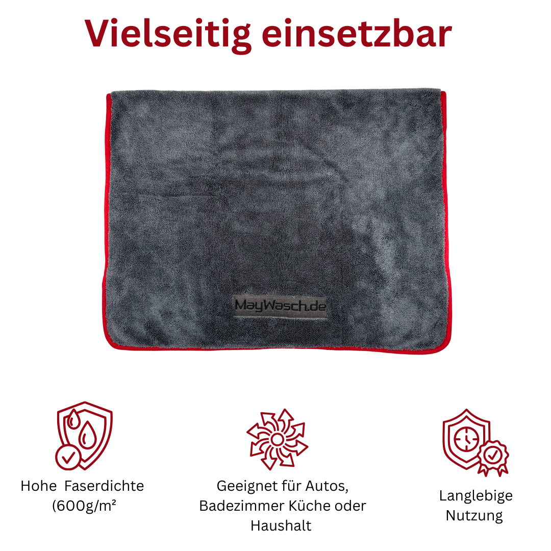 Mikrofasertuch L 60x90 cm, 600 g/m² – Perfekt für große Flächen